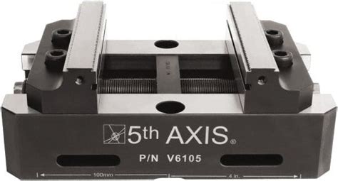 5th Axis Self Centering Vise 6 Jaw Width 8 12 Max Jaw Opening
