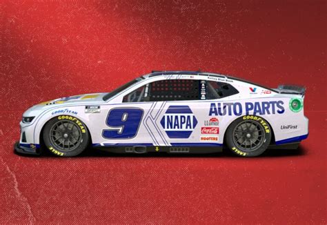 Chase Elliott To Run Special White Paint Scheme In The Clash Racing News