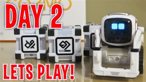 Cozmo Day 2 Lets Play With Ankis New Robot Full Review Youtube