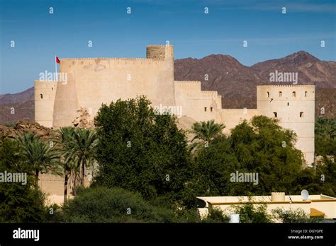 Rustaq Fort Rustaq Al Batinah Region Oman Stock Photo Alamy