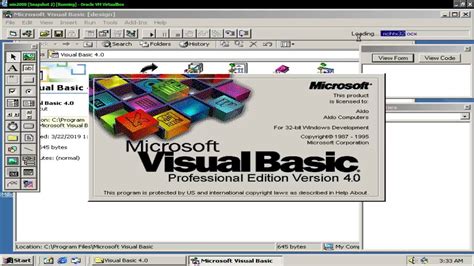 Microsoft Visual Basic 40 Professional Youtube
