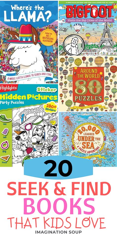 20 Best Seek And Find Books Book Activities Toddler Books Hidden