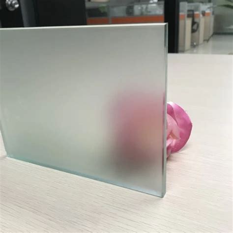 6mm Acid Etched Tempered Glass Factory 6mm Frosted Tempered Glass