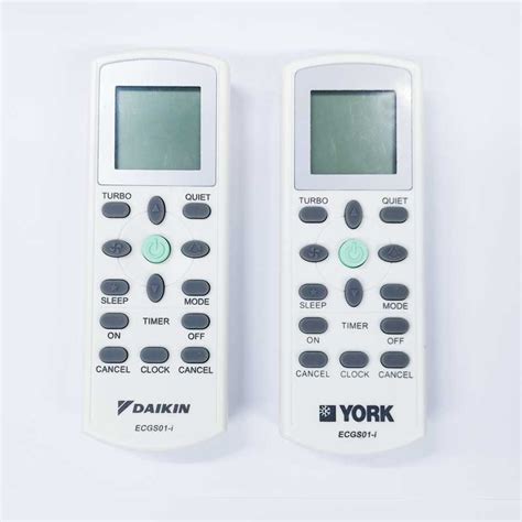 Daikin York Air Conditioner Remote Control Replacement Ecgs I Dgs