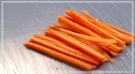 How To Cut A Carrot Julienne Carrots Fine Dining Lovers