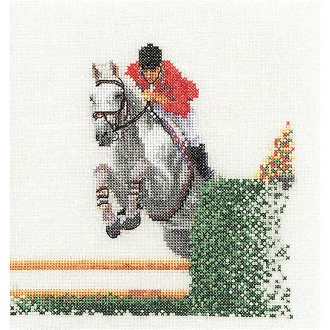 Check spelling or type a new query. Thea Gouverneur counted-cross-stitch Kit Showjumper On ...