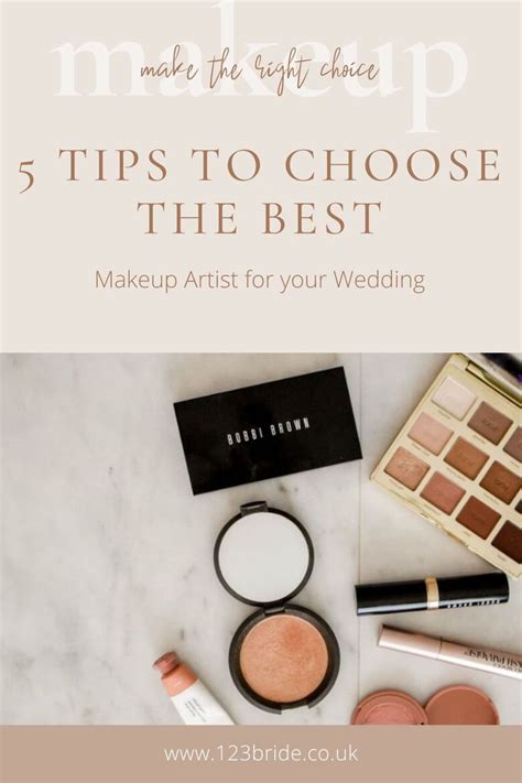 5 Tips To Choose The Best Makeup Artist For Your Wedding By 123bride