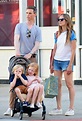 Eddie Redmayne in a Grey Tee Was Seen Out with His Wife Hannah Bagshawe ...