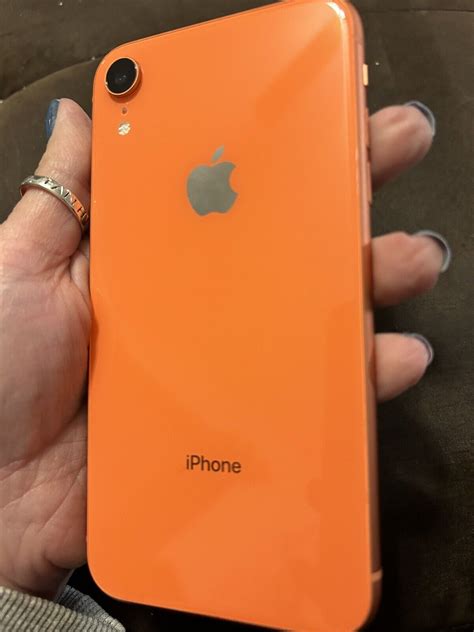 Apple Iphone Xr 64gb Coral Unlocked Great Condition With Box Ebay