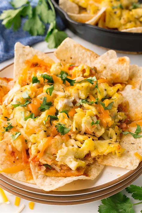 Easy Red Chilaquiles With Scrambled Eggs Home Alqu