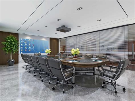 3d Model Meeting Room Manager Room Cgtrader