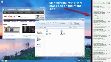 How To Enable Split View On Windows 8 For Metro Apps