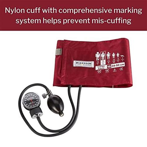 Mckesson Lumeon Deluxe Aneroid Sphygmomanometer Blood Pressure With