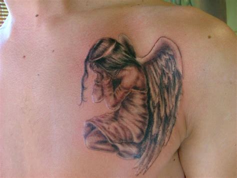 Crying Angel Girl Ink Pinterest Tattoos Tattoos 2014 And Sad