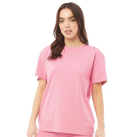 Buy Fluid Womens Organic Cotton T Shirt Pink