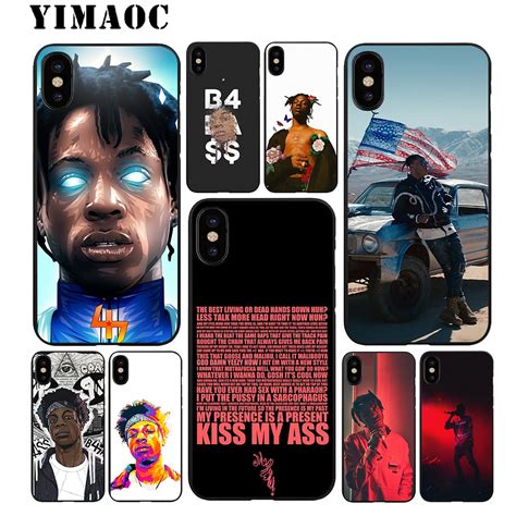 Yimaoc Joey Badass Hip Hop Soft Tpu Black Silicone Case For Iphone X Or