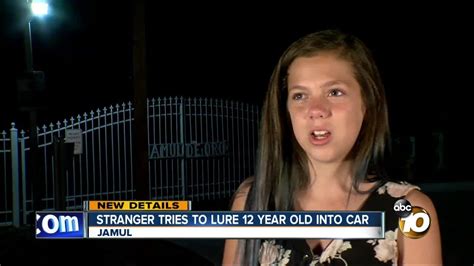 Stranger Tries To Lure 12 Year Old Into Car Youtube