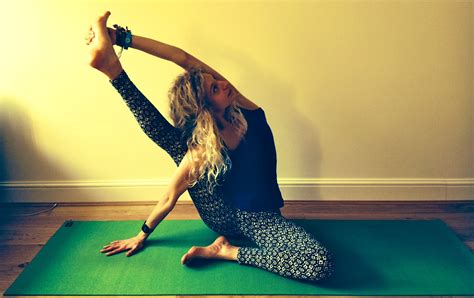 Practice Parivrtta Surya Yantrasana Compass Pose Emma Newlyn Yoga