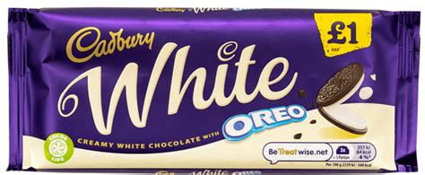 cadbury dairy milk oreo white chocolate uk 120g bizzare snax