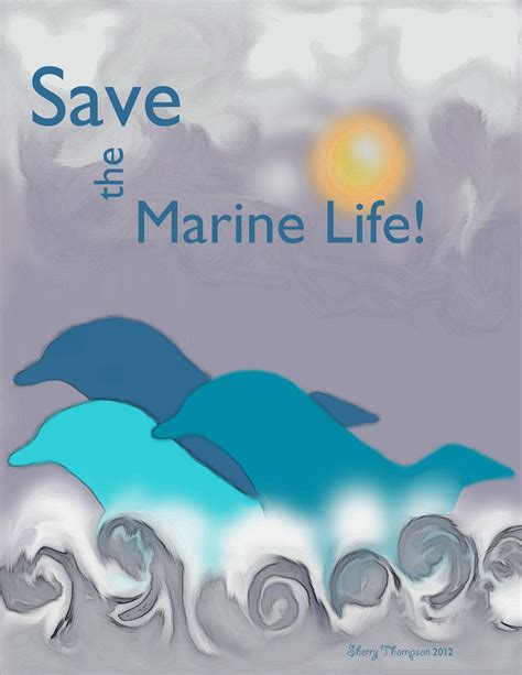 Save The Marine Life By 1illustratinglady On Deviantart