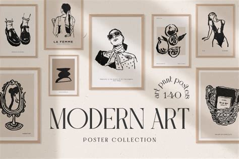 Modern Art Prints Posters Design Cuts