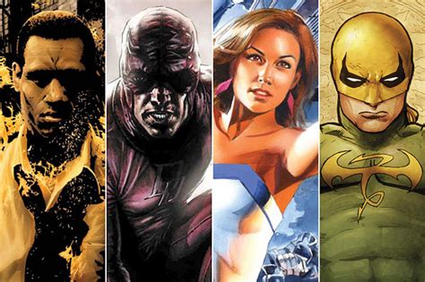 Marvel Reveals Daredevil Iron Fist And More On Netflix