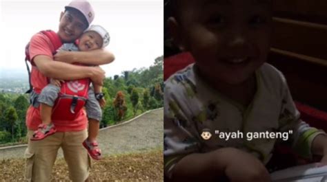 Mewek, Anak Rindu Ayah yang Sudah Meninggal, Minta Digendong Lewat Foto - Berita Hits