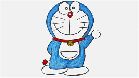 How To Draw Doraemon Step By Step Very Easy Drawing Art Video