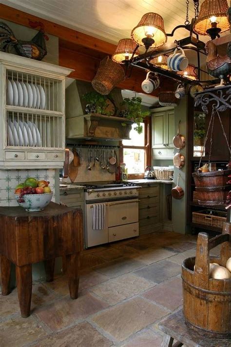 20 Rustic French Country Kitchen