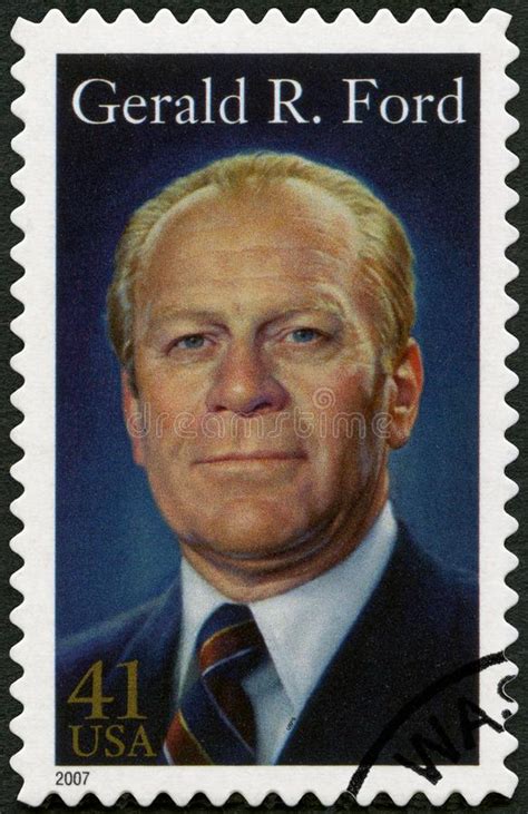 Usa Shows Gerald Rudolph Ford Th President Of The