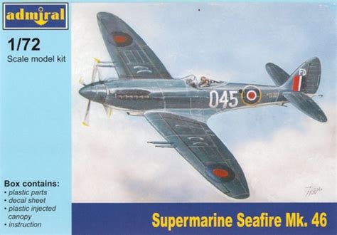 Supermarine Seafire Mk W Pe Model Do Sklejania Admiral