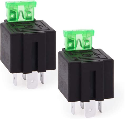 Ehdis Fused Relay Onoff 12v 30a Automotive 4 Pin Fuse Mounting Base