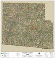 Hardin County Ohio 2022 Aerial Wall Map | Mapping Solutions