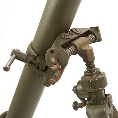 Original Us Wwii M1 81mm Display Mortar International Military Antiques
