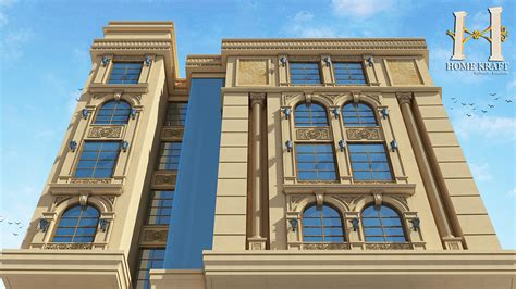 Classic Building Elevation On Behance