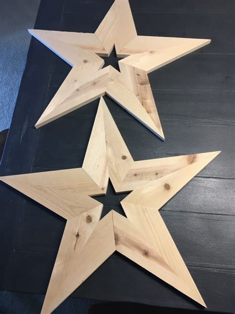 How To Make A Diy Wooden Star Decoration For Your Wall Handcrafted By