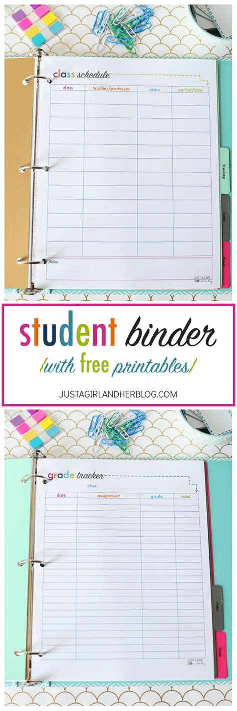 This free orange binder cover templates is free to download in pdf, word, excel. Printable Student Binder with FREE Printables