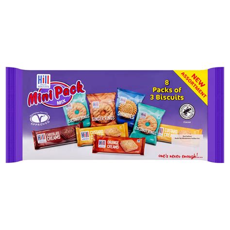 Hill Biscuits Mini Pack Mix 246g Multipack Biscuits Iceland Foods