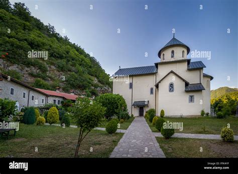 Moracha Monastery In Montenegro Stock Photo Alamy
