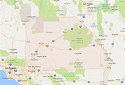 San Bernardino County Map With Cities - Maping Resources