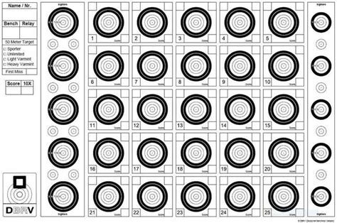Kostenlose zielscheiben zum ausdrucken keywords: Download