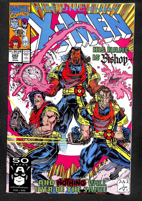 X Men 282 1st Bishop Marvel Comics Comic Books Modern Age Marvel