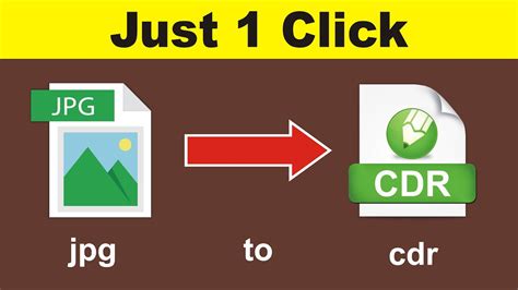How To Convert  To Cdr Format In Coreldraw 90 2020 Youtube