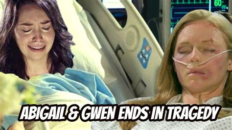Days Of Our Lives Spoilers Abigail Caused Gwen To Miscarriage Ends In