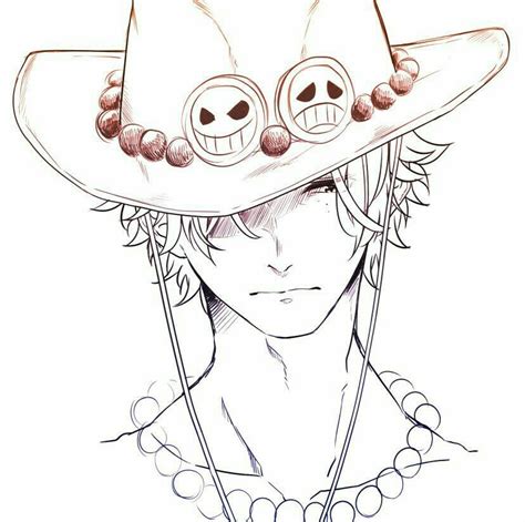 One Piece Drawing Ace Dodoolan
