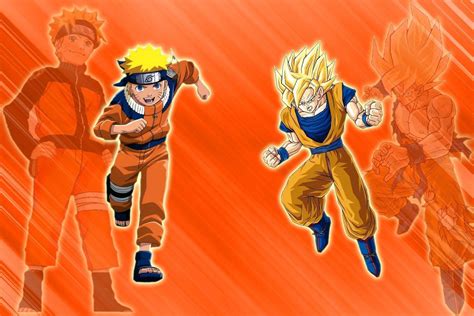 77 Goku And Naruto Wallpaper