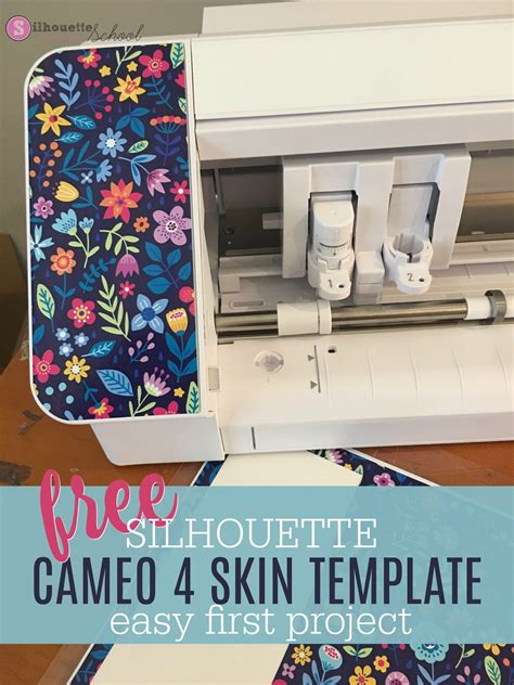 Free Silhouette Cameo 4 Skin Template Cut File And Easy First Project