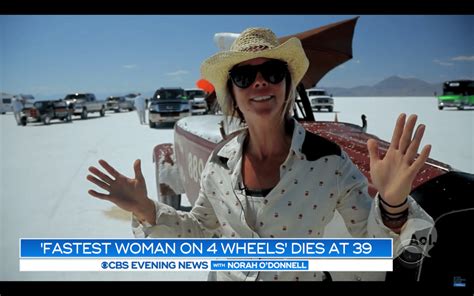 Video Worlds Fastest Woman On 4 Wheels Dies In Jet Car Crash Rip
