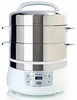 Euro Cuisine Fs2500 Electric Food Steamer Images