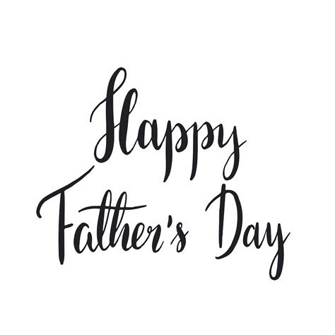 Happy Fathers Day Typography Style Free Vector Rawpixel